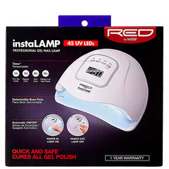 Red by Kiss UV01 InstaLamp Professional LED Gel Nail Lamp