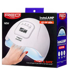 Red by Kiss UV01 InstaLamp Professional LED Gel Nail Lamp