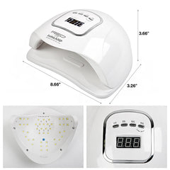 Red by Kiss UV01 InstaLamp Professional LED Gel Nail Lamp
