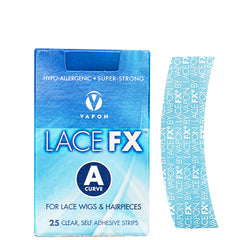 Vapon Lace FX A Curve 25 Clear Self Adhesive Strips