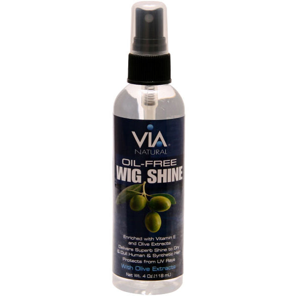 Via Natural Oil Free Wig Shine 4oz