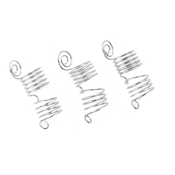 WIGO Collection Hair Accessories Braid Ring - SPIRAL 3PCS (CTG6 - SILVER)