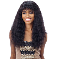 Naked 100% Brazilian WET & WAVY Natural Hair Wig - DEEP CURL