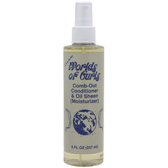Worlds of Curls Comb-Out Conditioner & Oil Sheen - Extra Dry Hair 8oz